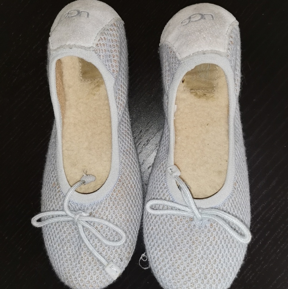 Uggs flats.  Size 6